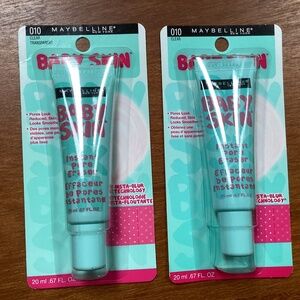 Maybelline Baby Skin 010 Clear Transparent Instant Pore Eraser Bundle